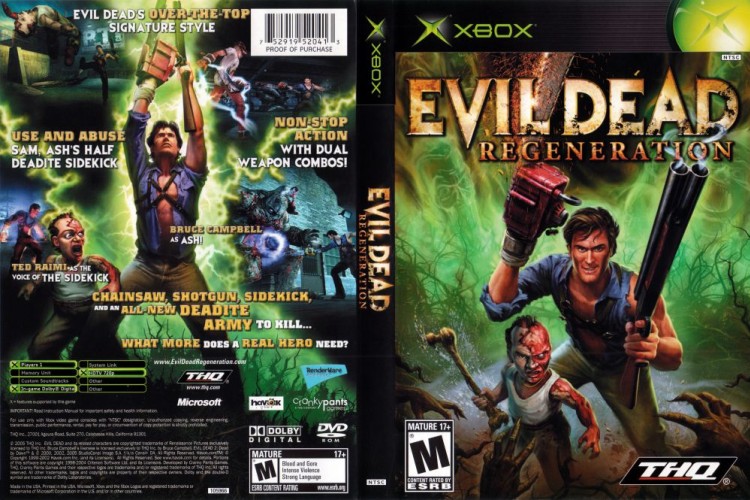 Evil Dead: Regeneration [BC] - Xbox Original | VideoGameX